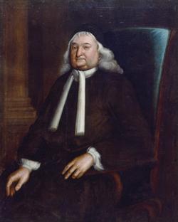Samuel Sewall Portrait, oil on canvas